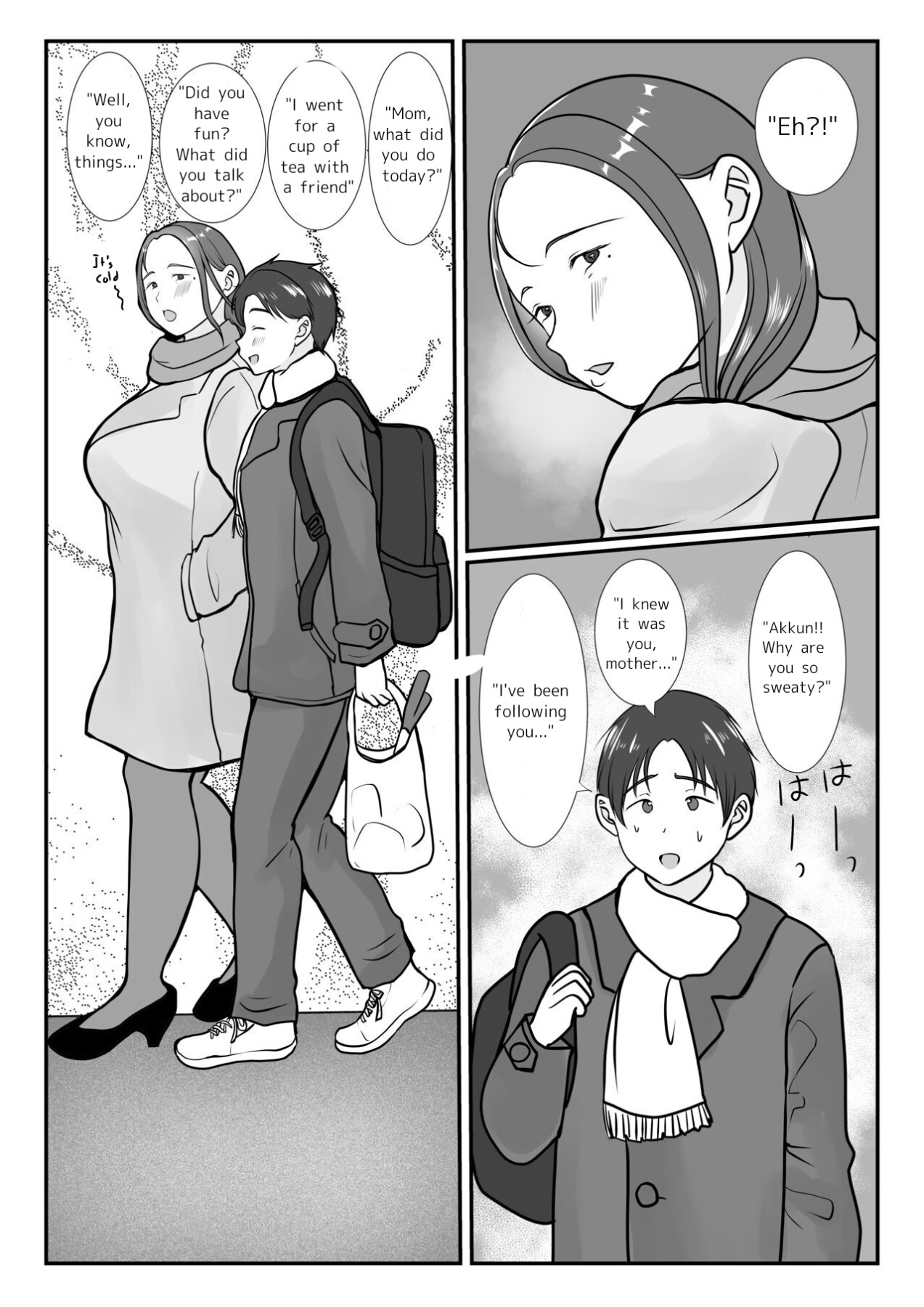 Hentai Manga Comic-I'm madly in love with my mom. 1-Read-42